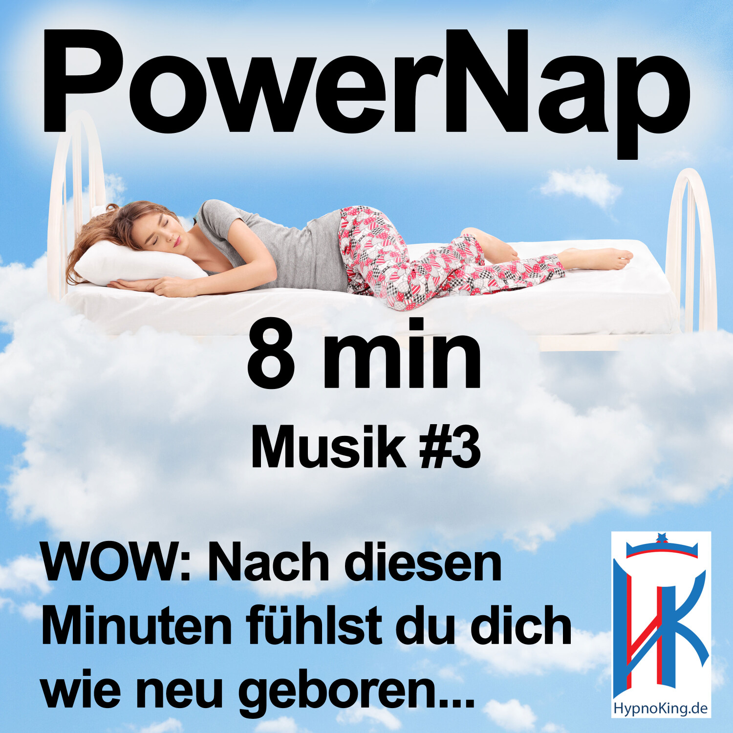PowerNap 8 min mit CHAKREN-Aktivierung. Einzigartig tiefenwirksam!