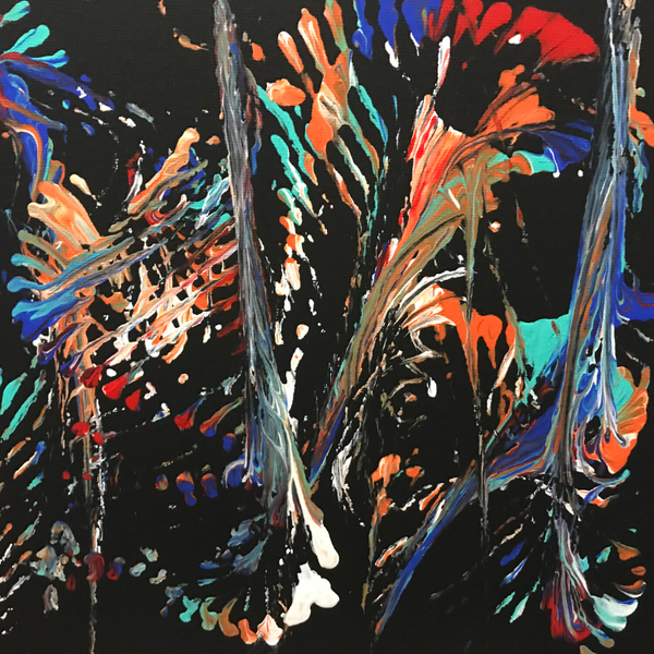 Peace in Moments. Four artwork
