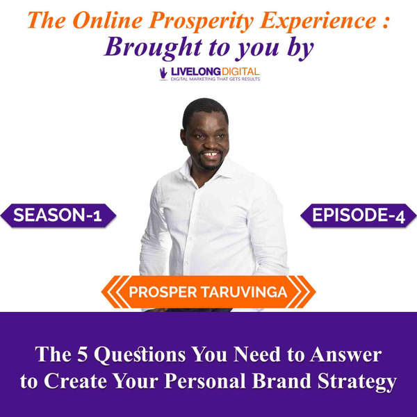 The 5 Questions You Need to Answer to Create Your Personal Brand Strategy artwork