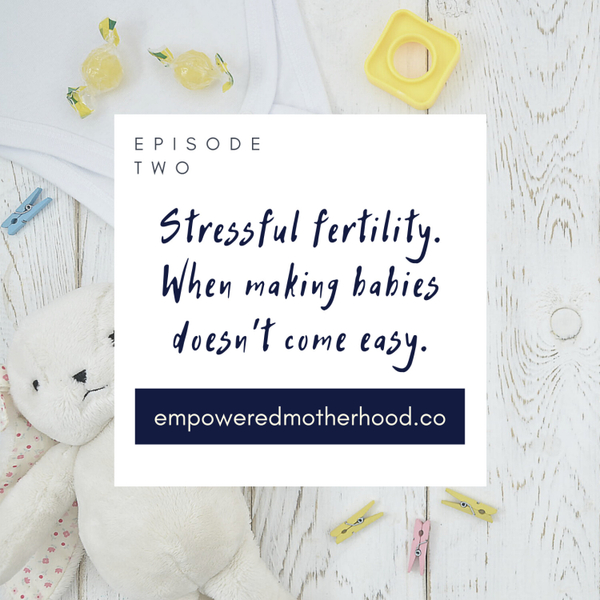 Stressful fertility. When making babies doesn't come easy artwork