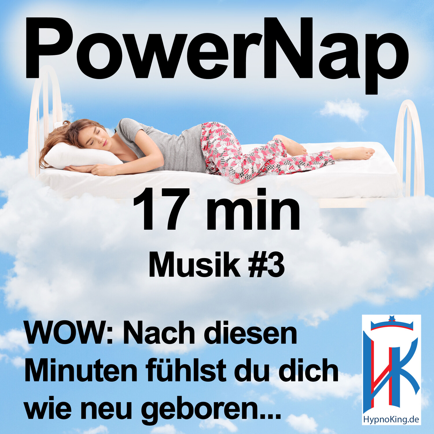 Power Nap deutsch: Im Hypnose-Kurzschlaf deine Akkus aufladen und der Tag gehört wieder dir!