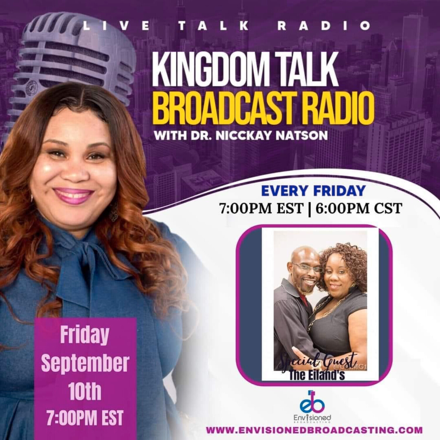 Kingdom Talk Broadcast Radio with Dr. Nicckay Natson