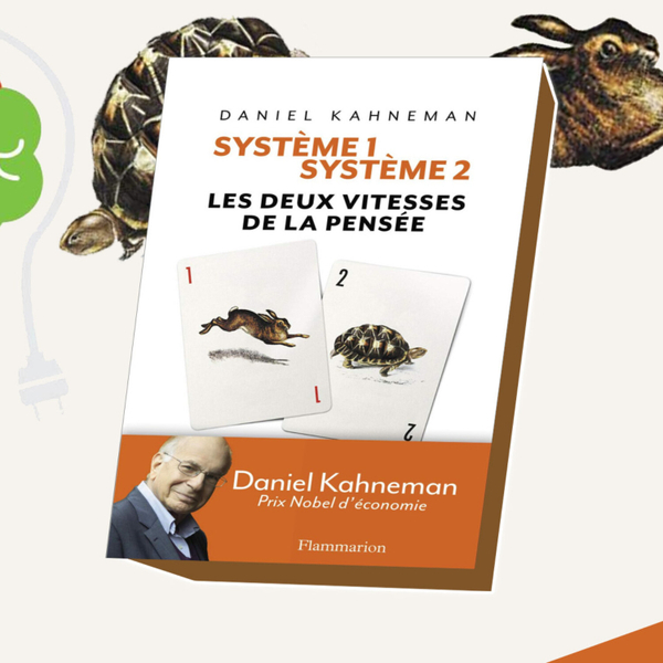 041 | Système 1 / Système 2 de Daniel Kahneman : les deux vitesses de la pensée artwork