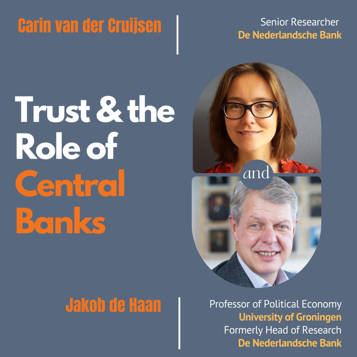 Trust and the Role of Central Banks