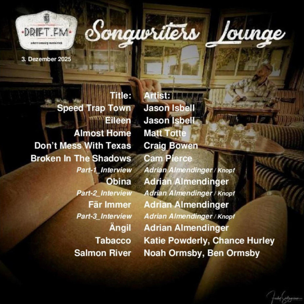 Songwriters Lounge vom 3. Dezember 2025 artwork