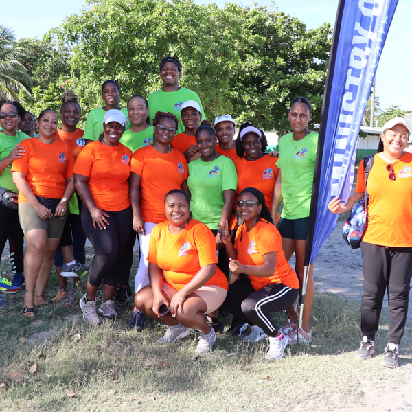 Walk in Observance of Caribbean Wellness Day Held to Fight Non-Communicable Diseases (NCDs) in Saint Lucia artwork