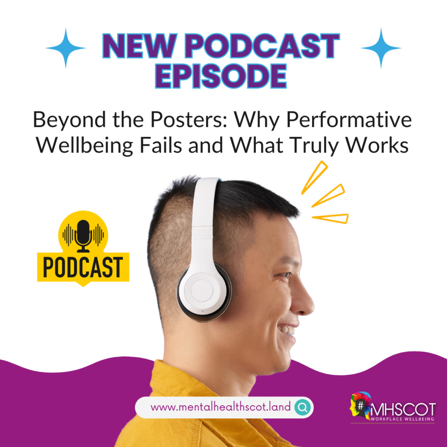 Beyond the Posters: Why Performative Wellbeing Fails and What Truly Works episode artwork