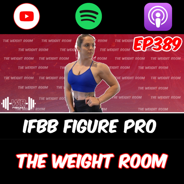 EP389: IFBB Figure Pro, Nikayla Lawrence artwork