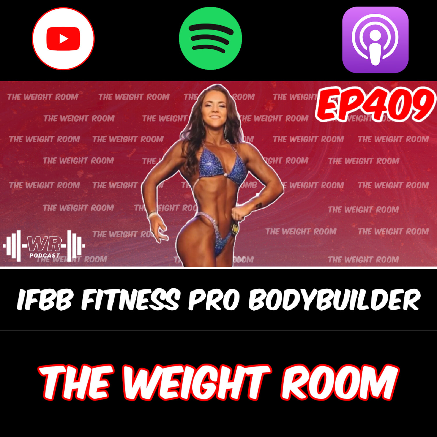 cover of episode EP409: IFBB Fitness Pro Bodybuilder, Katrina Wright