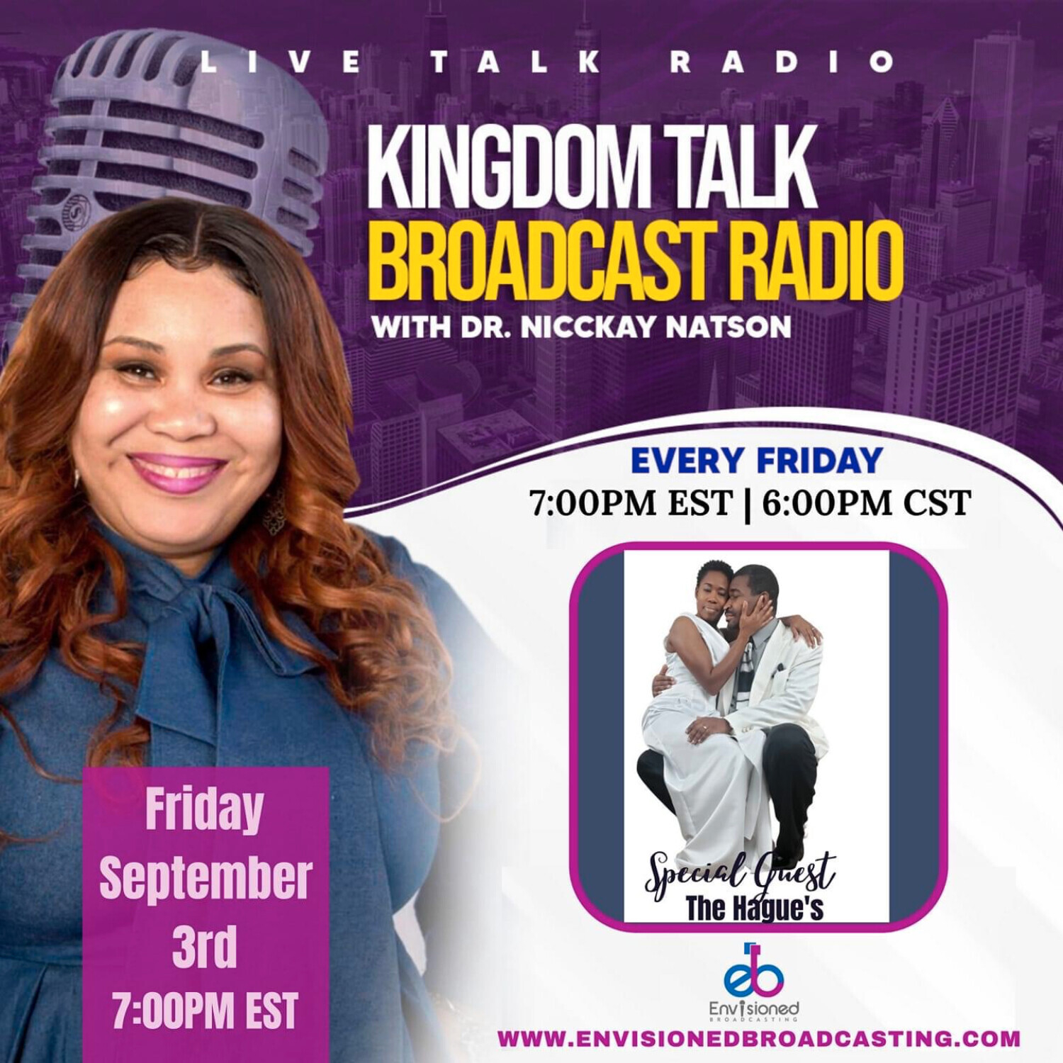 Kingdom Talk Broadcast Radio with Dr. Nicckay Natson