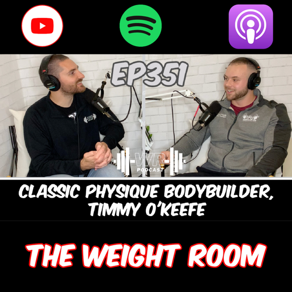 EP351: Classic Physique Bodybuilder, Timmy O'Keefe artwork