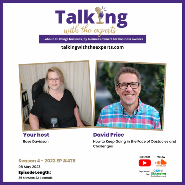 2023 EP478 David Price - How to Keep Going in the Face of Obstacles and Challenges artwork