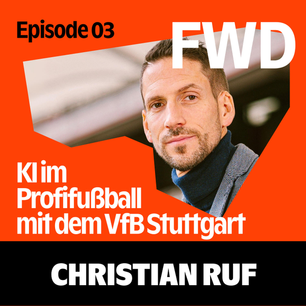 KI im Profifußball mit dem VfB Stuttgart mit Christian Ruf artwork