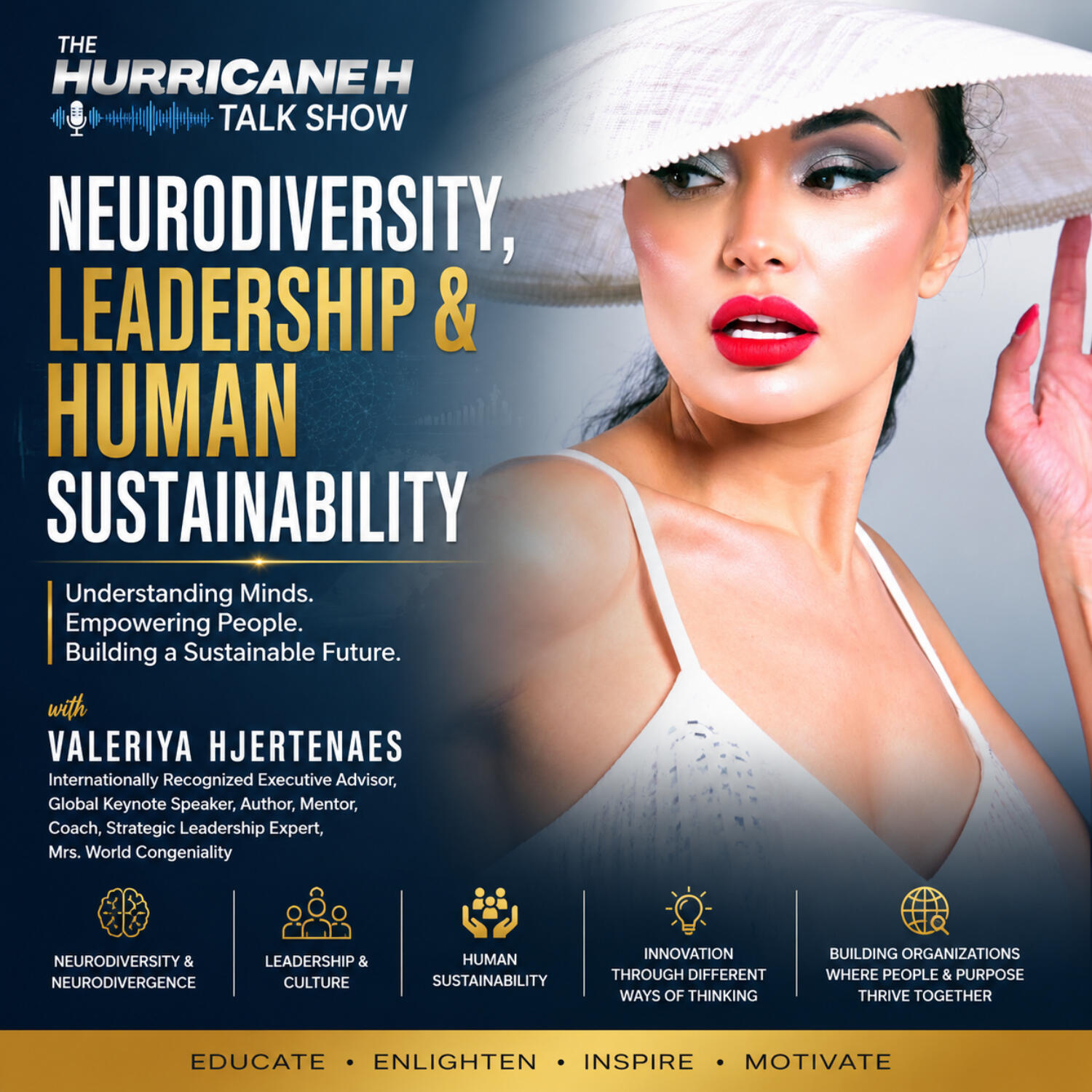 Neurodiversity, Leadership & Human Sustainability with Valeriya Hjertenaes episode artwork