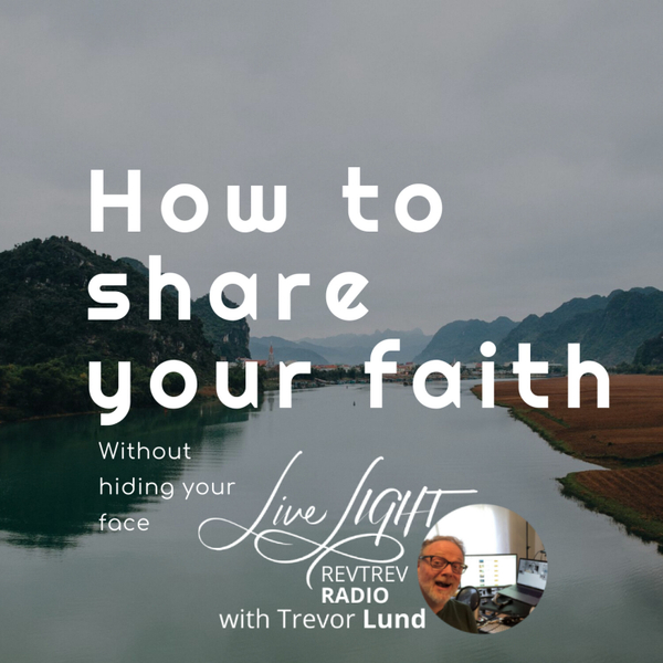 How to share your faith without hiding your face artwork