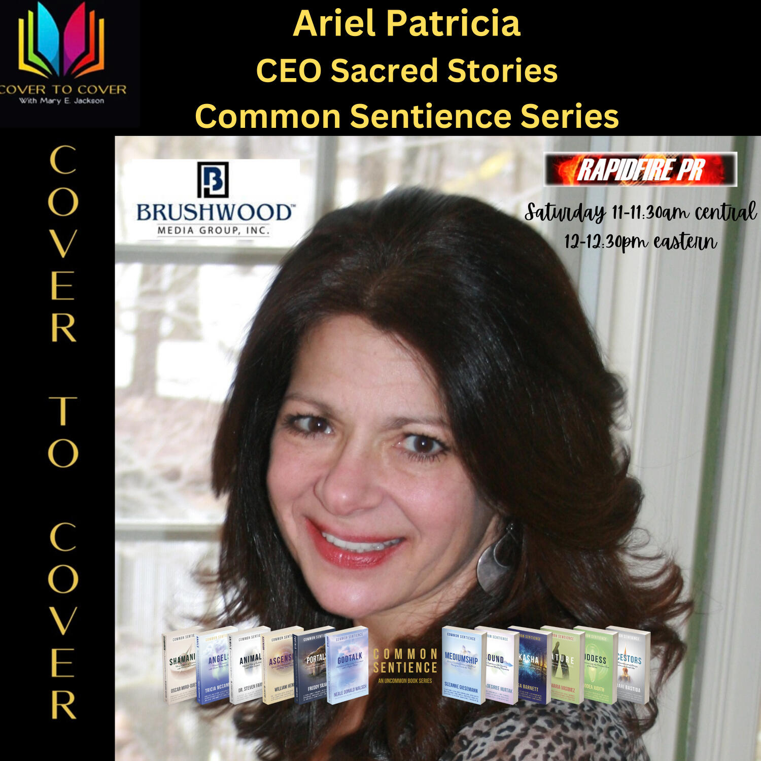 Common Sentience Series - Rev. Ariel Patricia is both a Sacred Storyteller, Visionary Businesswoman