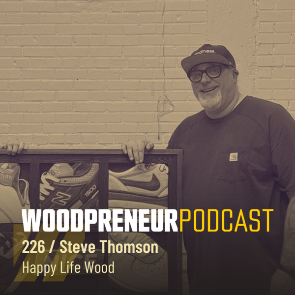 Steve Thomson: Happy Life Wood artwork
