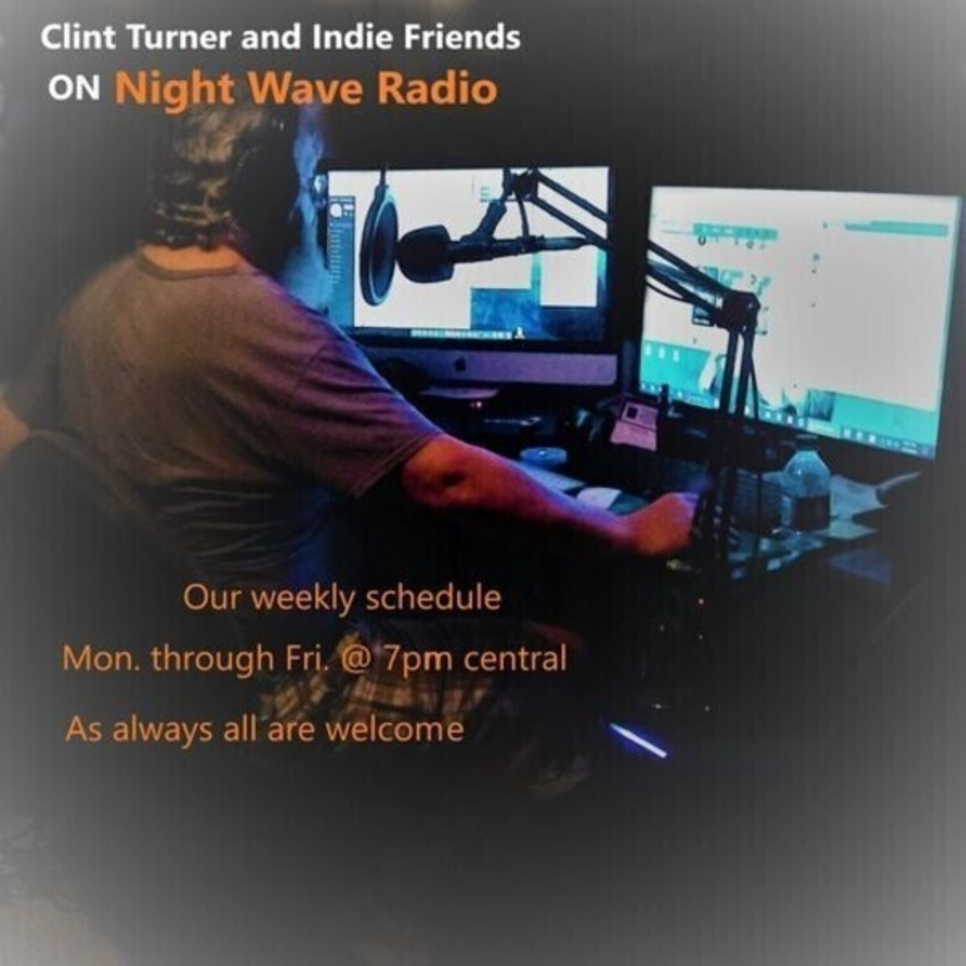 Clint Turner and Indie Friends - Night Wave Radio Station - Podcast.co