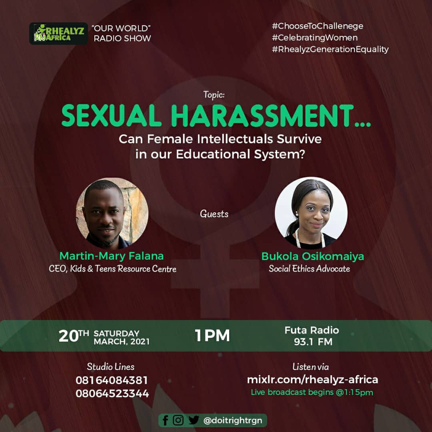 Academic Sexual Harassment...can female intellectuals survive in our educational system? episode artwork
