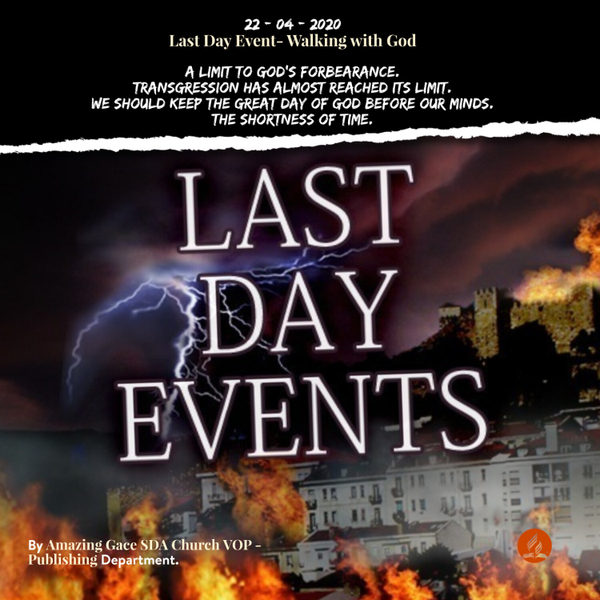 Last Day Event- Walking with God artwork