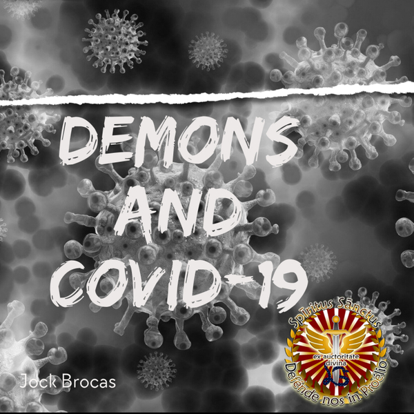 Demons and COVID-19 artwork