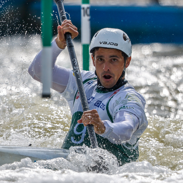 Australian kayak paddler Tim Anderson artwork