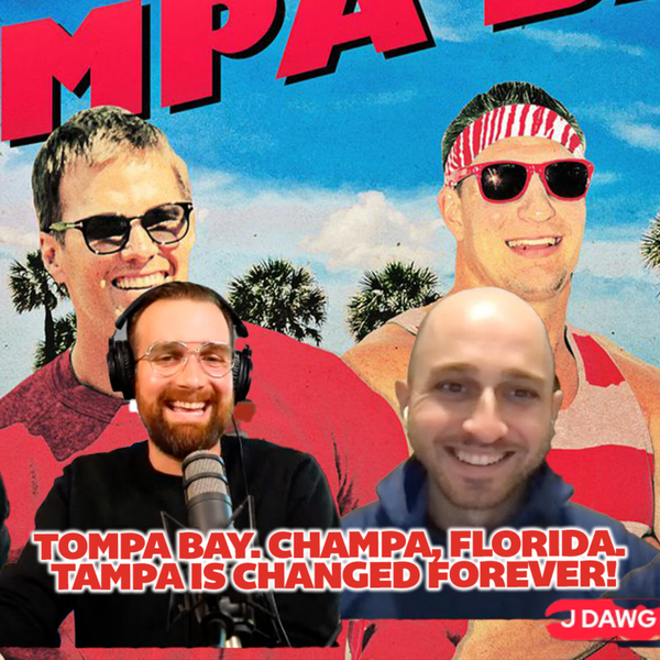 Tompa Bay. Tampa Brady. Champa, Florida. Tampa is changed forever! artwork