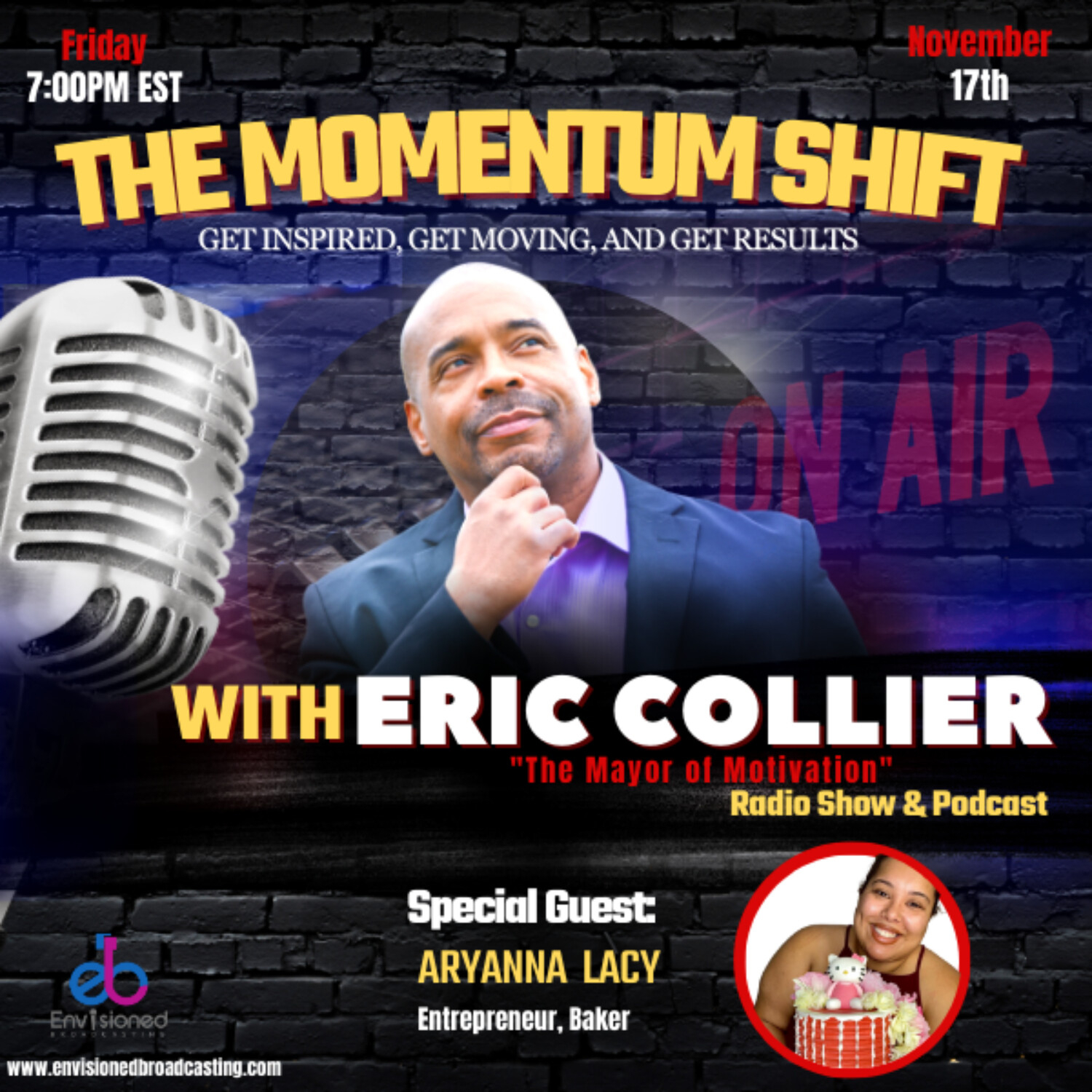 Entrepreneur Aryanna Lacy Discusses Navigating a Career Shift During a Pandemic episode artwork