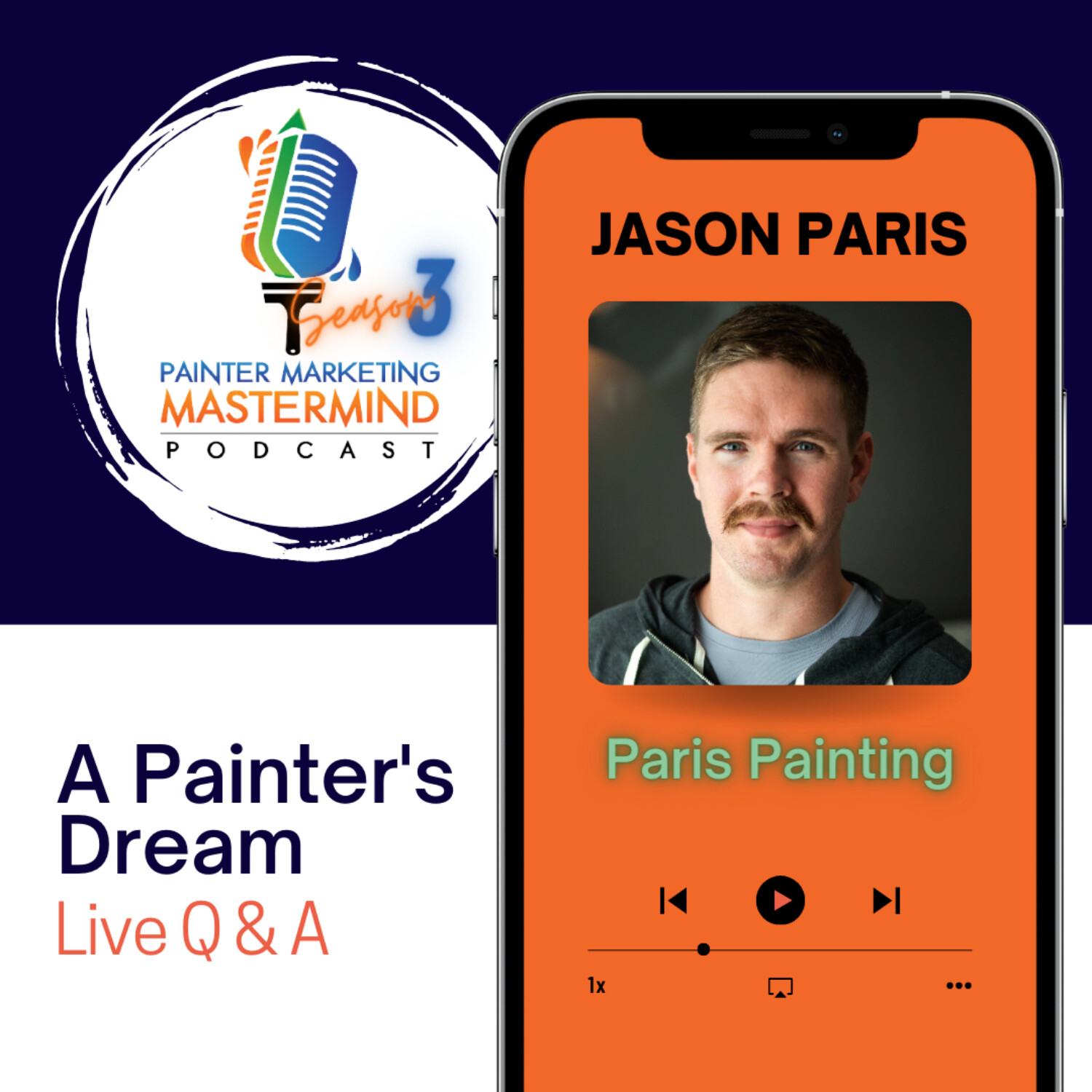 Interview with Jason Paris on A Painter's Dream Live Q&A