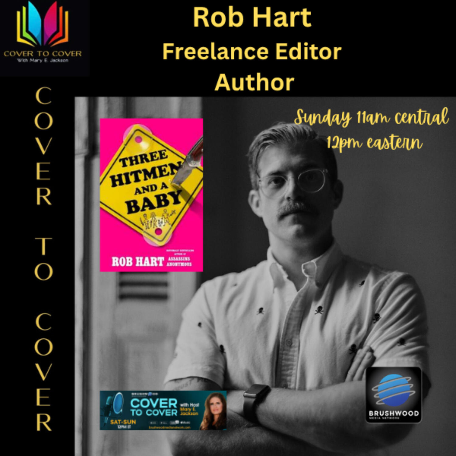 Rob Hart - Thriller with a Side of Humor episode artwork