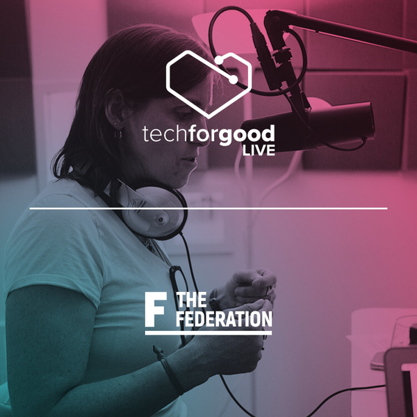 TFGL at The Federation Episode 2 - Modern slavery in Tech with Mary Mazzio artwork