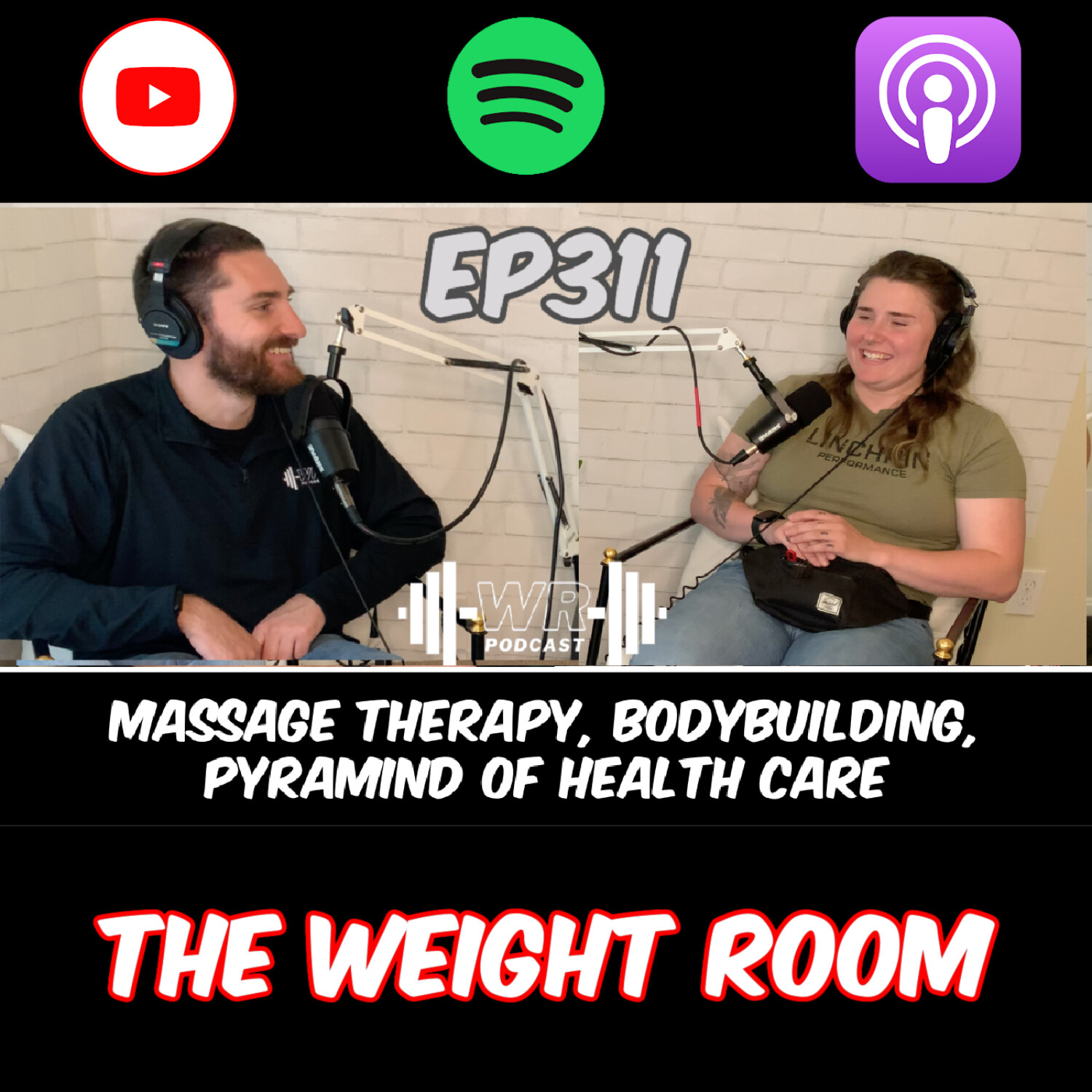 cover of episode EP311: Cheyenne Martis of Alchemy Massage Therapy on Benefits of Deep Tissue, Bodybuilding, MORE