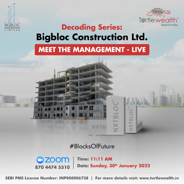 Episode 10: Management Talk with BigBloc Contruction Ltd. Ft. Mohit Saboo. artwork