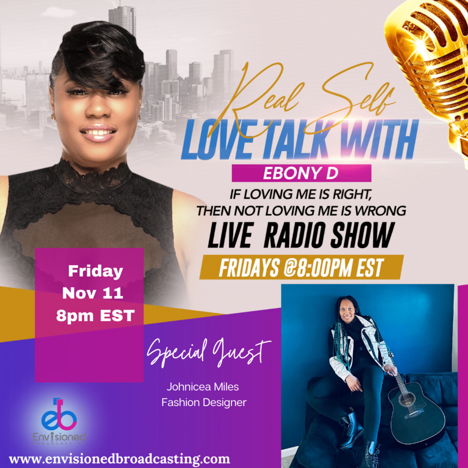 Real Self Love Talk with Ebony D