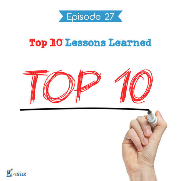 Episode 27 - Top 10 Lessons Learned Using Tech in PE artwork