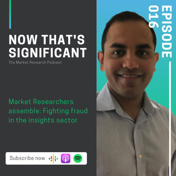 Market researchers assemble: Fighting fraud in the insights sector with Vignesh Krishnan  artwork