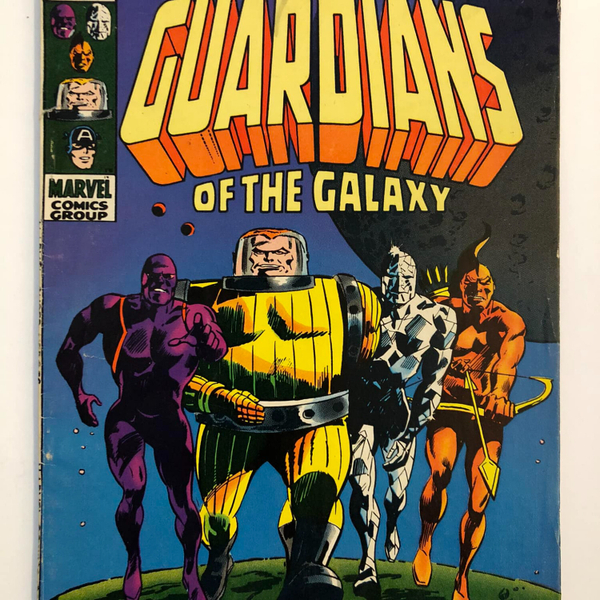 History of "Guardians of the Galaxy" in print/film with cast interviews + Nostalgic treats & toys + music history + fun audio clips + U-Foes + Jupiter 2 + 2023 Network TV cancellations + movie popcorn at home tip + more! artwork