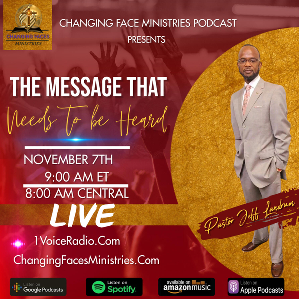 The message that needs to be heard artwork