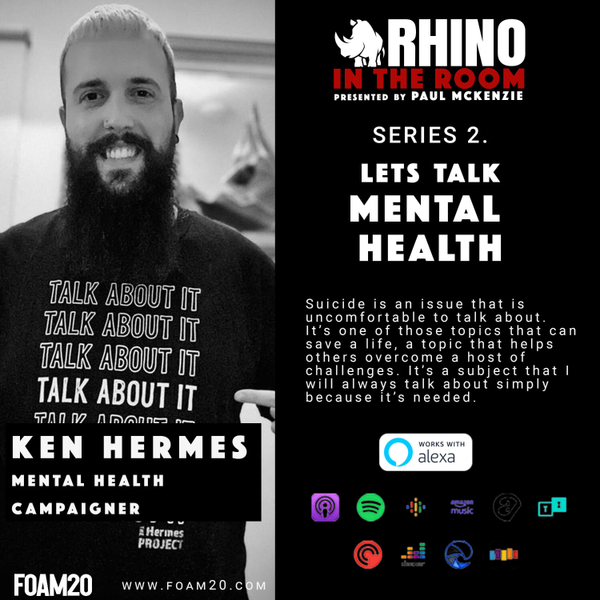 Suicide and living with loss of a loved one - Ken Hermes artwork