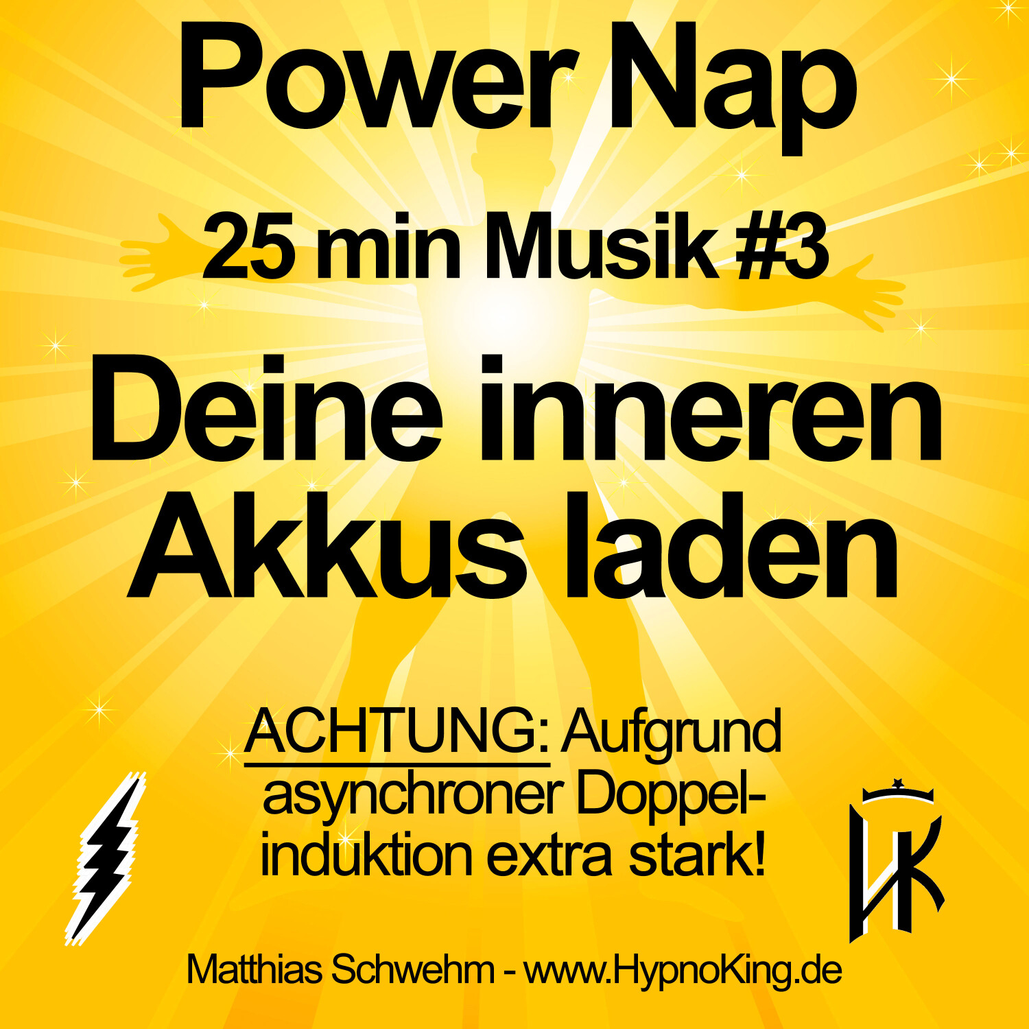 Power Nap 25 min ⚠️Extra stark! ﻿Asynchrone Doppelinduktion!💥 Musik #3  Schlafquickie, Mittagsschlaf NSDR episode artwork