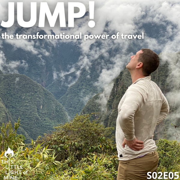 JUMP! - the transformational power of travel artwork