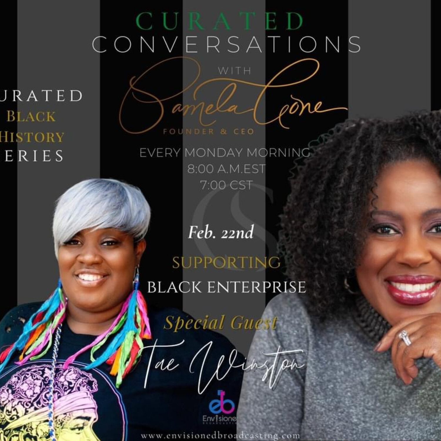 Curated Conversations with Pamela Cone