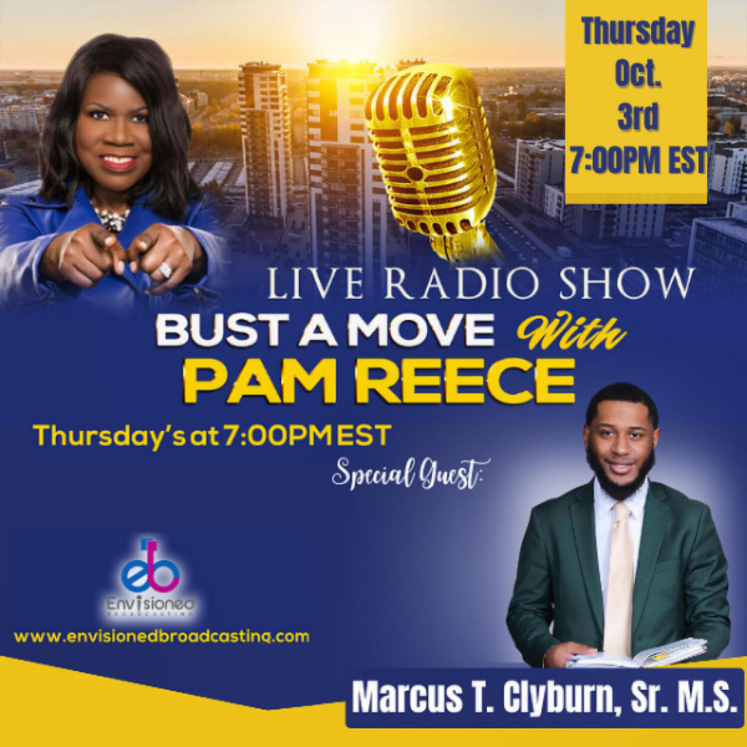 AUTHOR SPOTLIGHT featuring Marcus Clyburn Sr. episode artwork