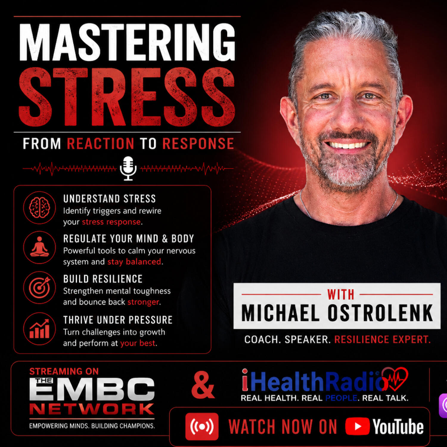 Mastering Stress_ From Reaction to Response with Michael Ostrolenk episode artwork