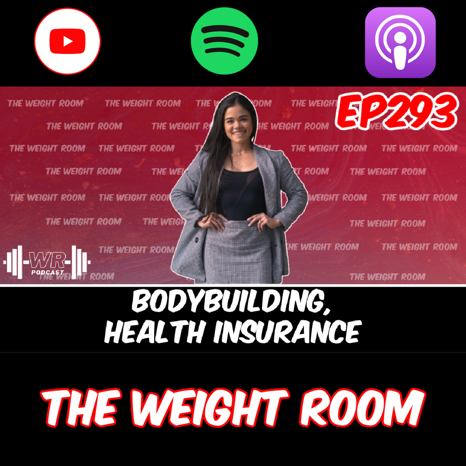 cover of episode EP293: Bodybuilding and Health Insurance with IFBB Bikini Pro Andrea Rey