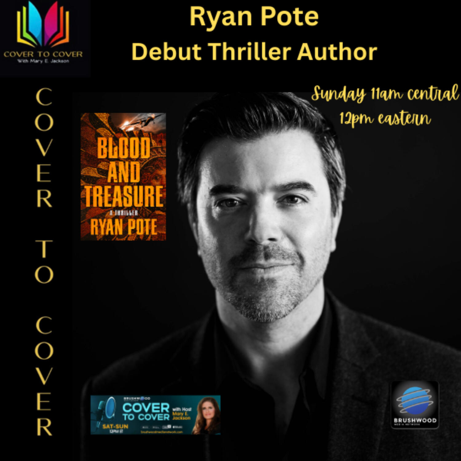 Ryan Pote - Blood and Treasure Thriller episode artwork