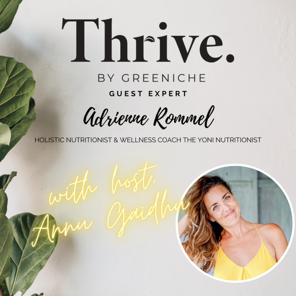 What to Eat for a Happy and Healthy Yoni with Holistic Nutritionist Adrienne Rommel artwork
