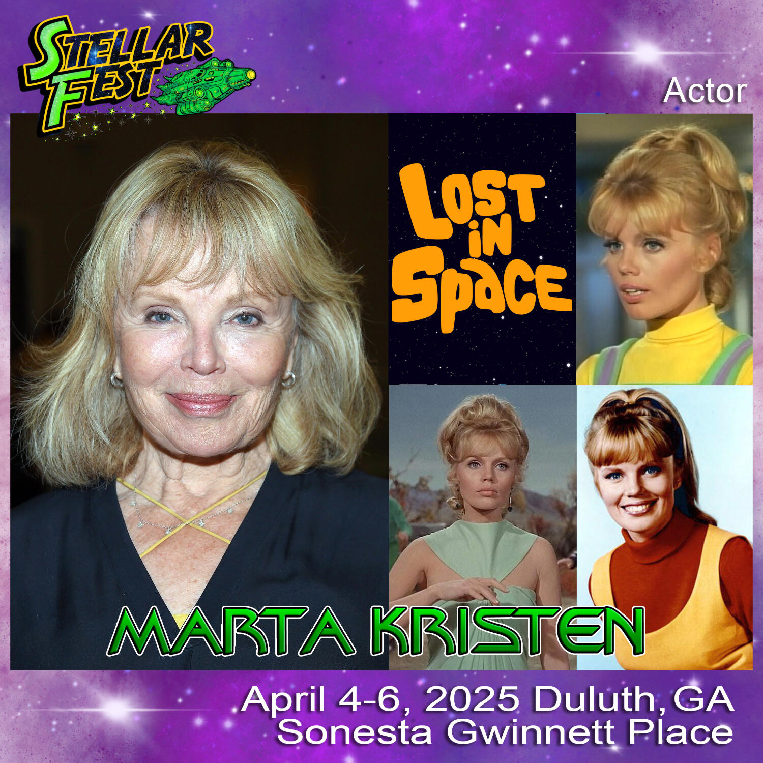 Marta Kristen ("Judy" in "Lost in Space") interview LIVE April 6th, 2025 + episode artwork