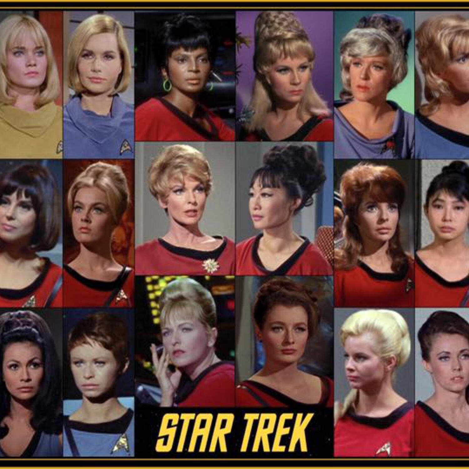 The Starlets of "STAR TREK", part 3 (season 1 concludes) + Trek Trivia with Mikey + episode artwork