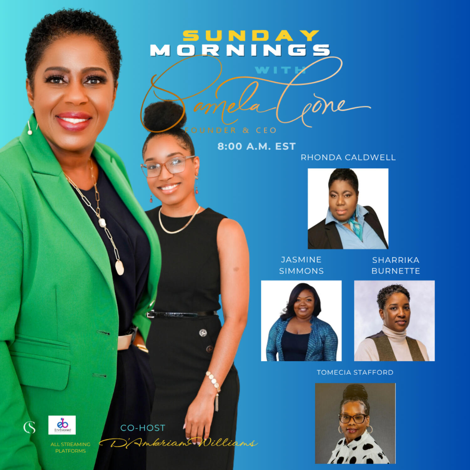Sunday Mornings with Pamela Cone